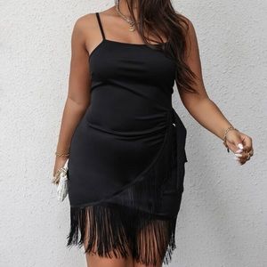 Black Fringe dress
